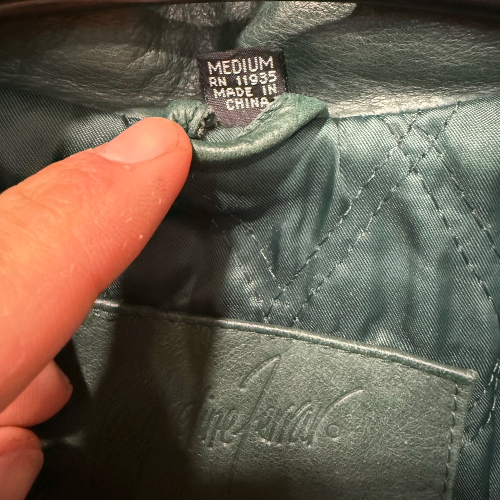 Jacqueline Ferrar Quilted Green Jacket - Picture 4 of 13